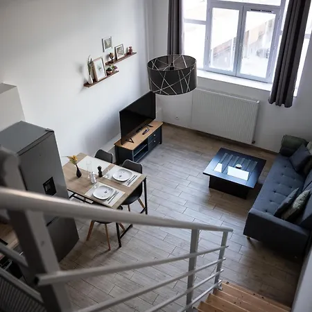 Le Passementier, T2 Duplex Grand Volume Parking Souterrain Wifi Netflix * Saint-Etienne (Loire)